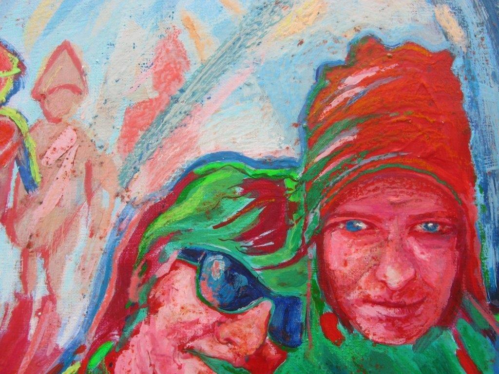 Pawel-Gorski-obraz-matka-z-corka-fragment